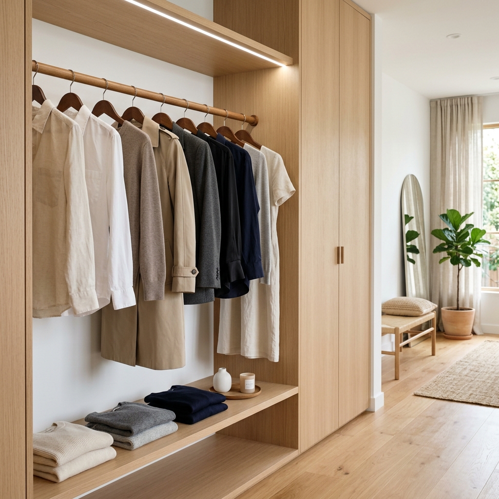 Sadeleşme Sanatı: Minimalist Bir Dolap Nasıl Kurulur?